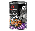 Alpha Spirit Albóndigas de Pollo y Cúrcuma