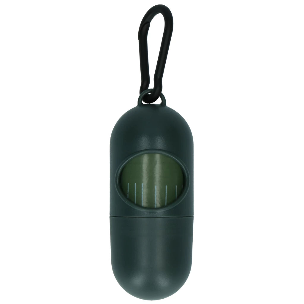 PoopyGo Portabolsas con 15 Bolsas Biodegradables Lavanda