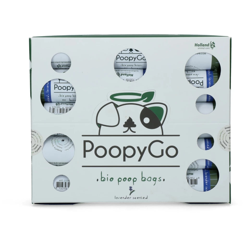 PoopyGo Eco Friendly 450 Bolsas Biodegradables Lavanda