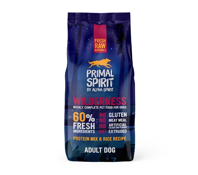 Primal Spirit 60% Wilderness 12 Kg